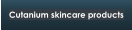 Cutanium skincare products